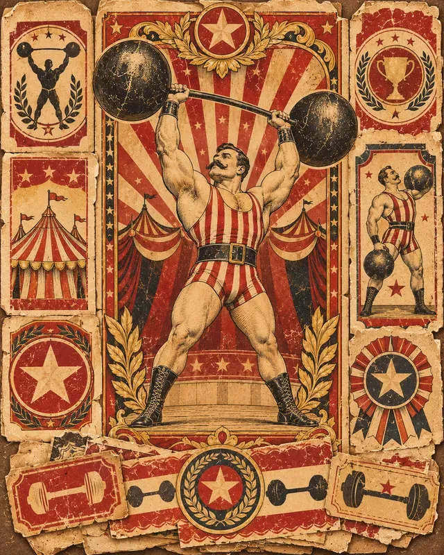 Vintage Circus Paper Ephemera