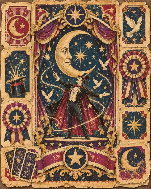 Vintage Circus Paper Ephemera