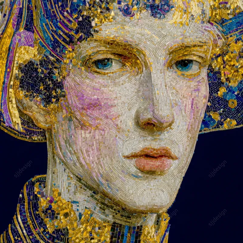 Baroque Gold Portrait Series