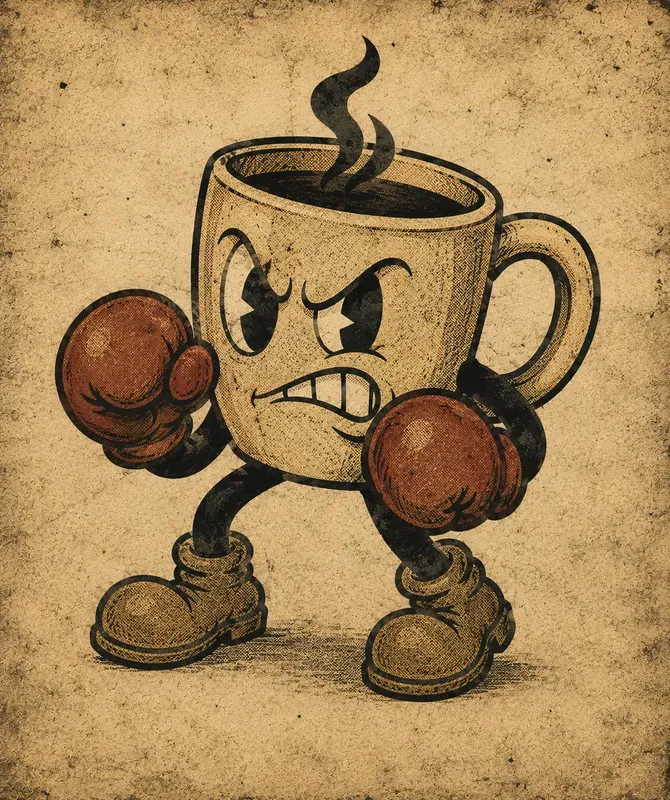 Retro 1930s Cartoon Mascot Generator