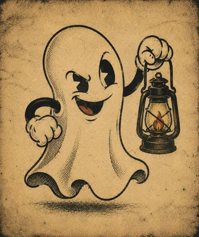 Retro 1930s Cartoon Mascot Generator
