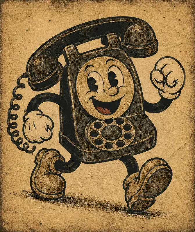 Retro 1930s Cartoon Mascot Generator