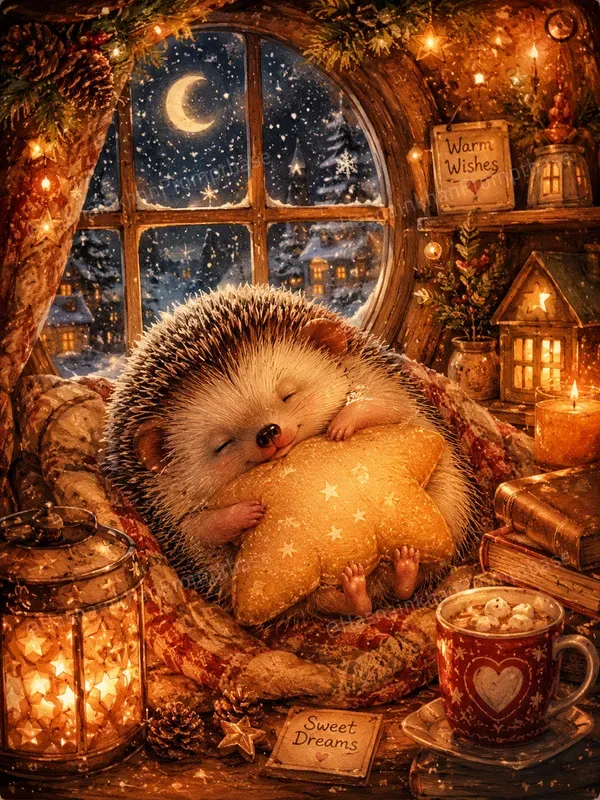 Warm Cozy Christmas Animal Junk Journals