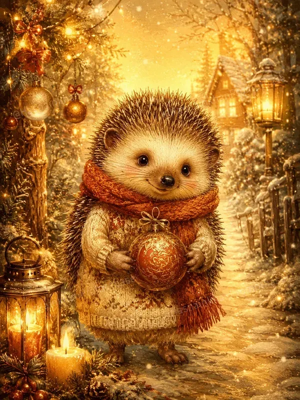 Warm Cozy Christmas Animal Junk Journals