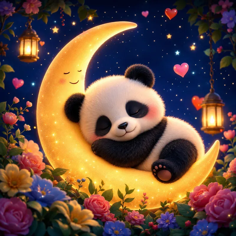 Dreamy Moonlit Plush Characters