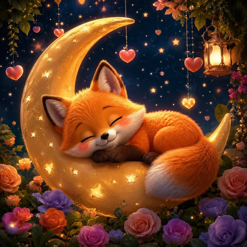 Dreamy Moonlit Plush Characters