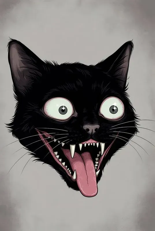 Exaggerated Cartoon Emoji Portraits