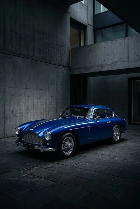 Luxury Retro Automotive Art
