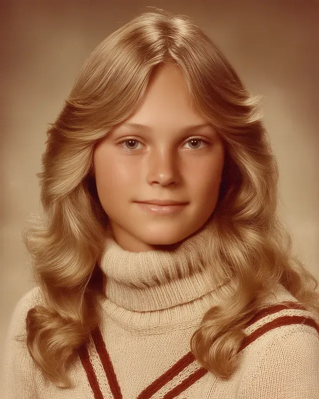 1970s Yearbook Portraits Photos