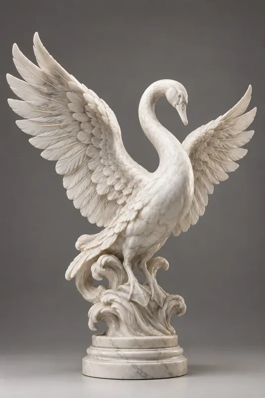 Marble 3D Character Sculptures