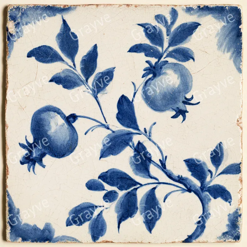 Handpainted Ceramic Tile Art