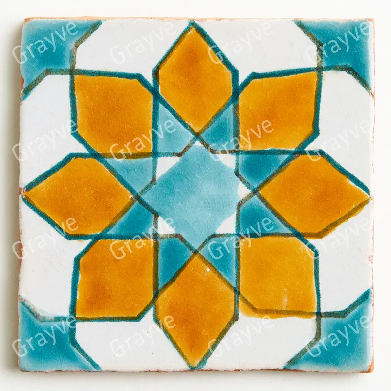 Handpainted Ceramic Tile Art
