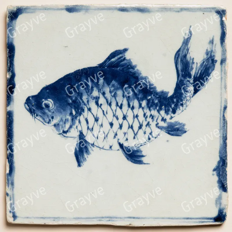 Handpainted Ceramic Tile Art