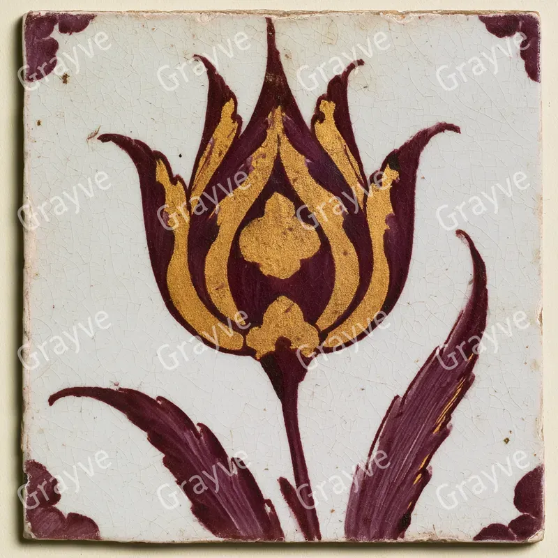Handpainted Ceramic Tile Art