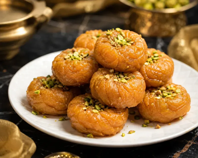 Luxury Indian Sweets Photography