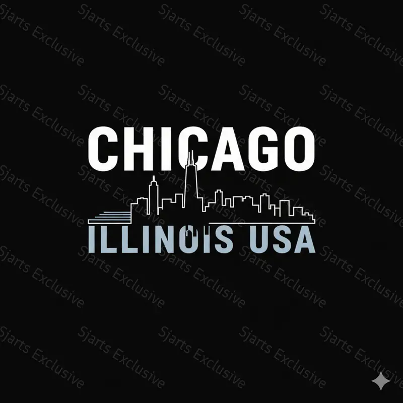 Urban Skyline Silhouette Tshirt Graphics