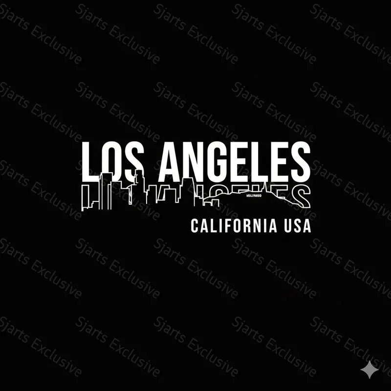 Urban Skyline Silhouette Tshirt Graphics