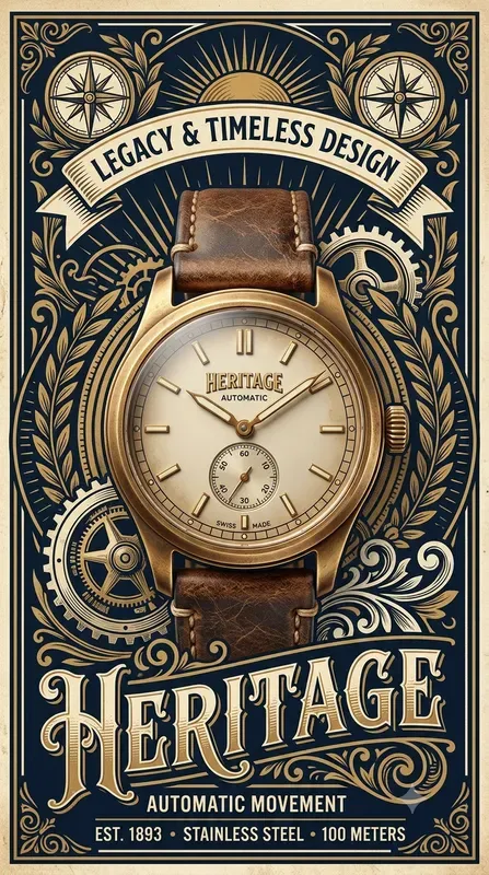 Vintage 3D Product Showcases