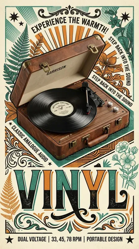 Vintage 3D Product Showcases