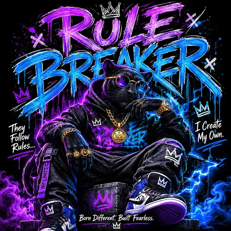 Urban Graffiti Beast Tshirt Designs Pro