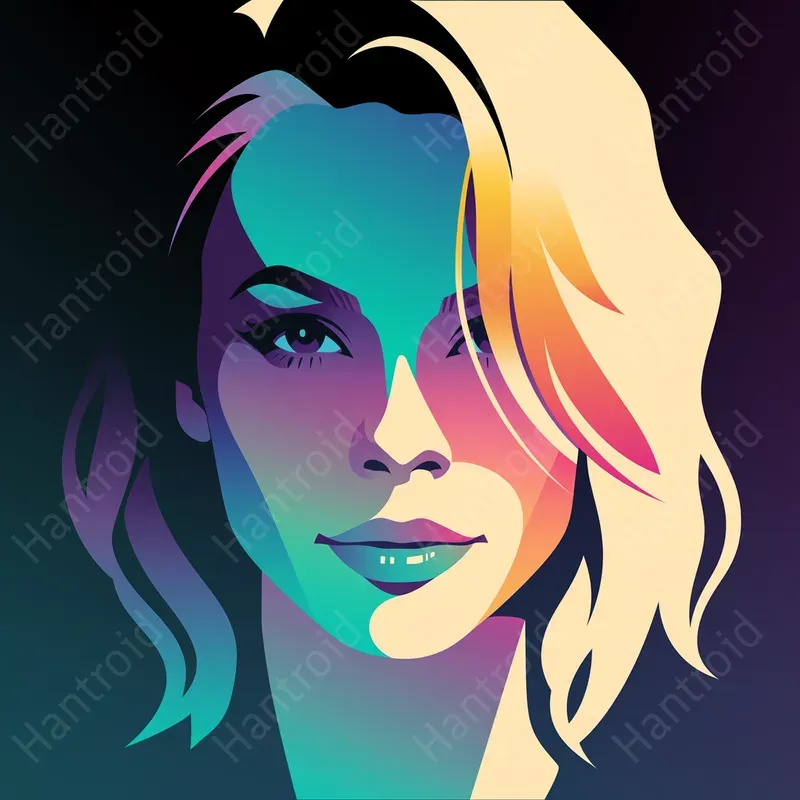 Vibrant People Art For Social Buzz
