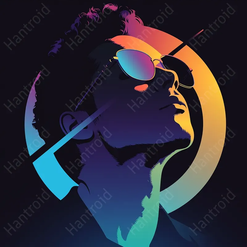 Vibrant People Art For Social Buzz