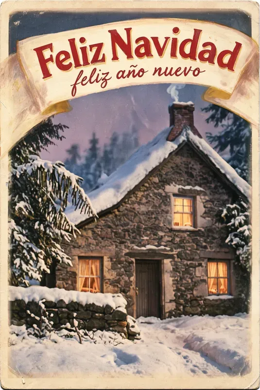 Vintage Christmas Postcard Cards