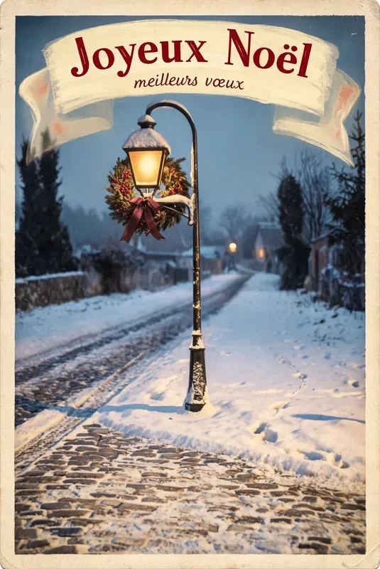 Vintage Christmas Postcard Cards
