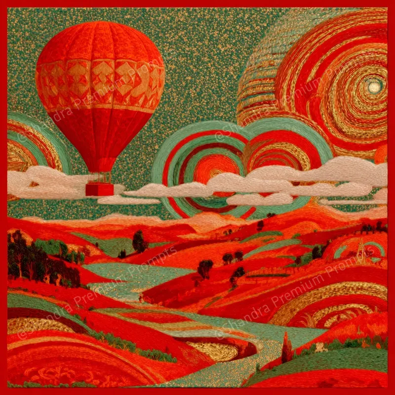 Whimsical Dreamscape Digital Surrealism