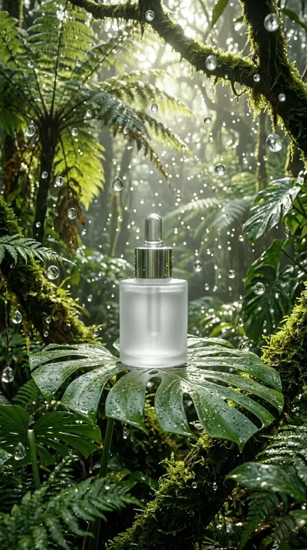 Verdant Rainstilled Jungle Oases