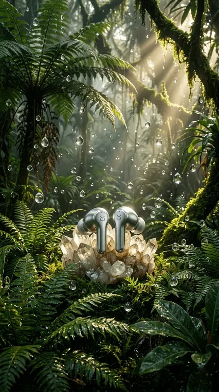Verdant Rainstilled Jungle Oases