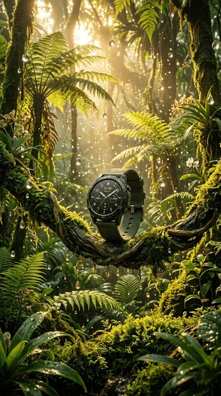 Verdant Rainstilled Jungle Oases