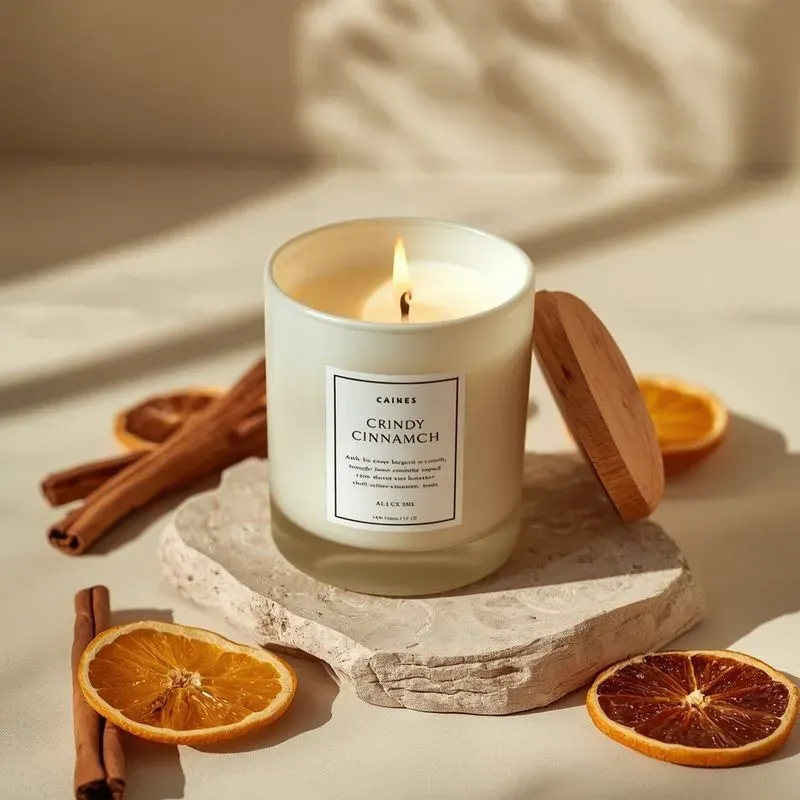 Luxury Scented Candles Photography