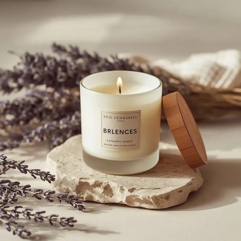 Luxury Scented Candles Photography