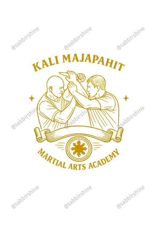 Minimal Martial Art Line Art Tshirts