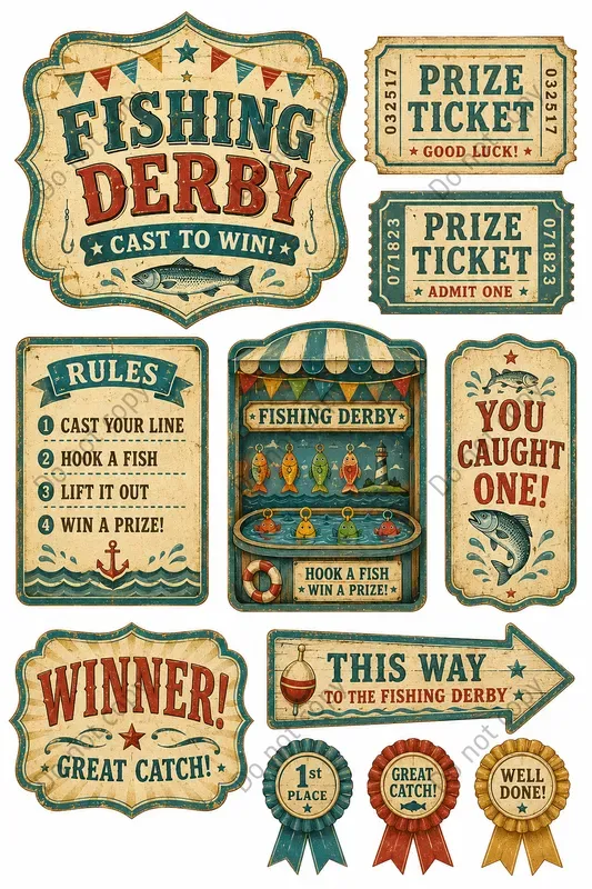 Carnival Midway Games Ephemera