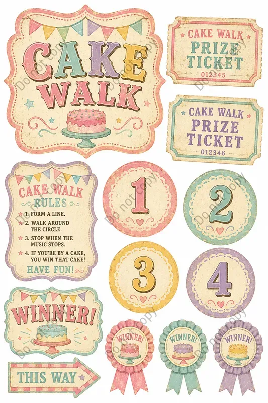 Carnival Midway Games Ephemera