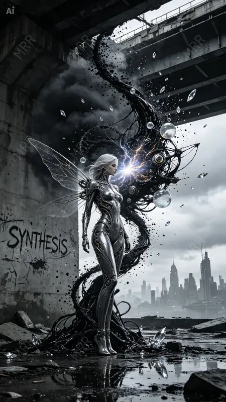 Cyber Pollination Dark Art Girls
