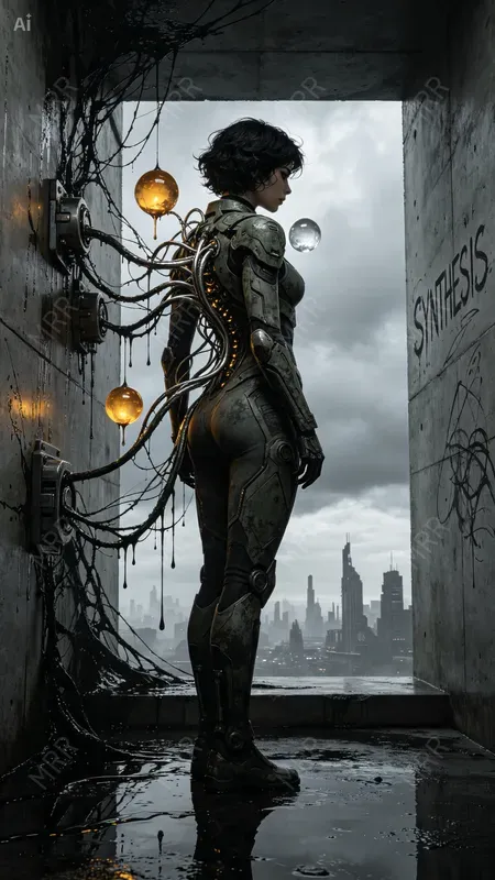 Cyber Pollination Dark Art Girls
