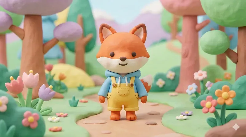 Clay Mascot Characters