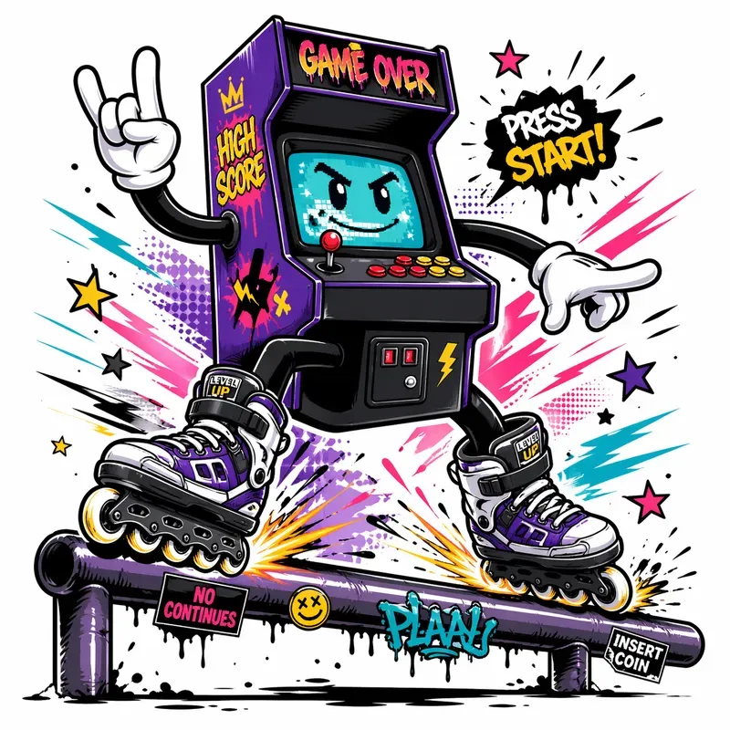 Urban Streetwear Mascot Graphics