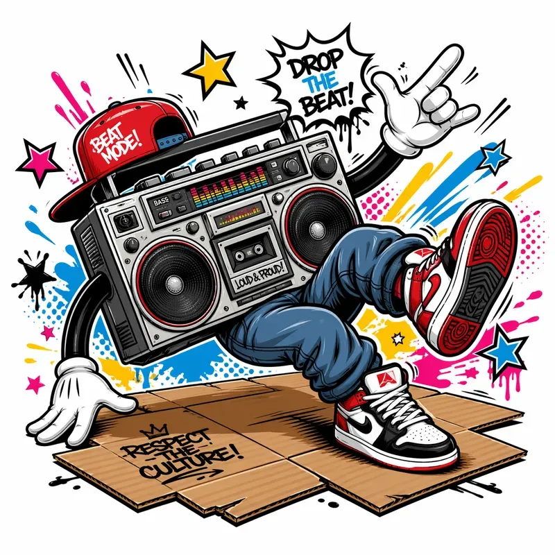 Urban Streetwear Mascot Graphics