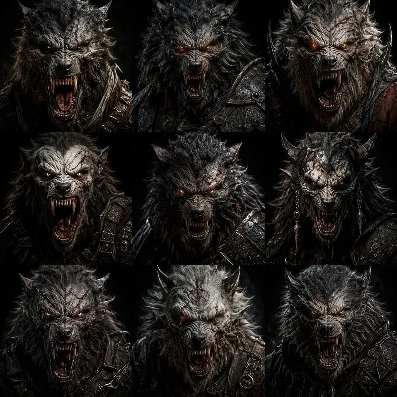 Ultimate Horror Portrait Grid Collections