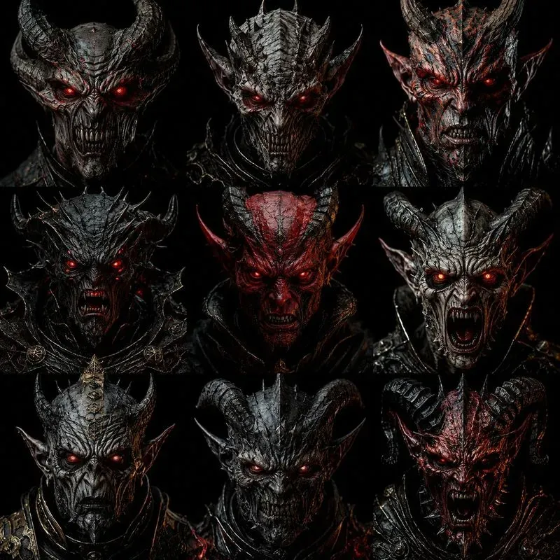 Ultimate Horror Portrait Grid Collections