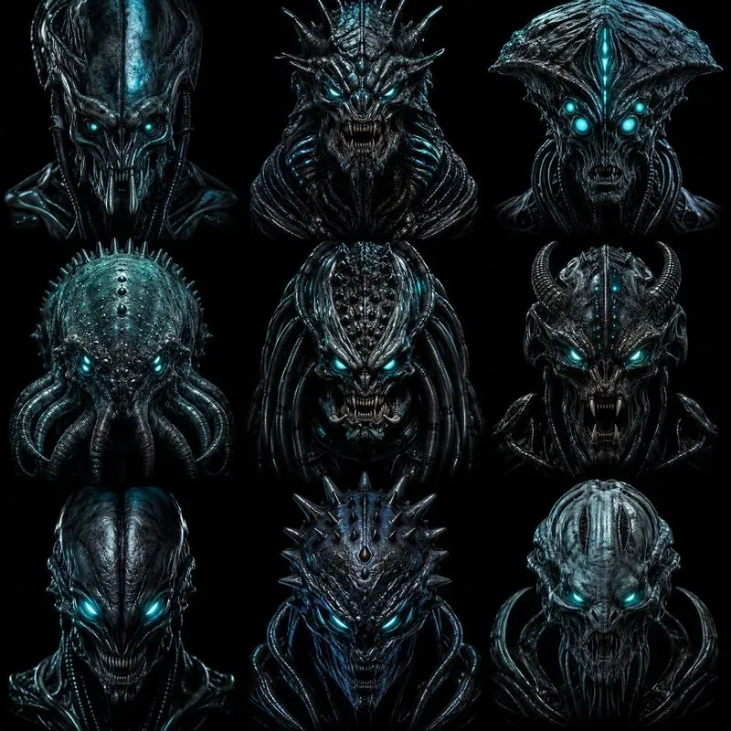 Ultimate Horror Portrait Grid Collections