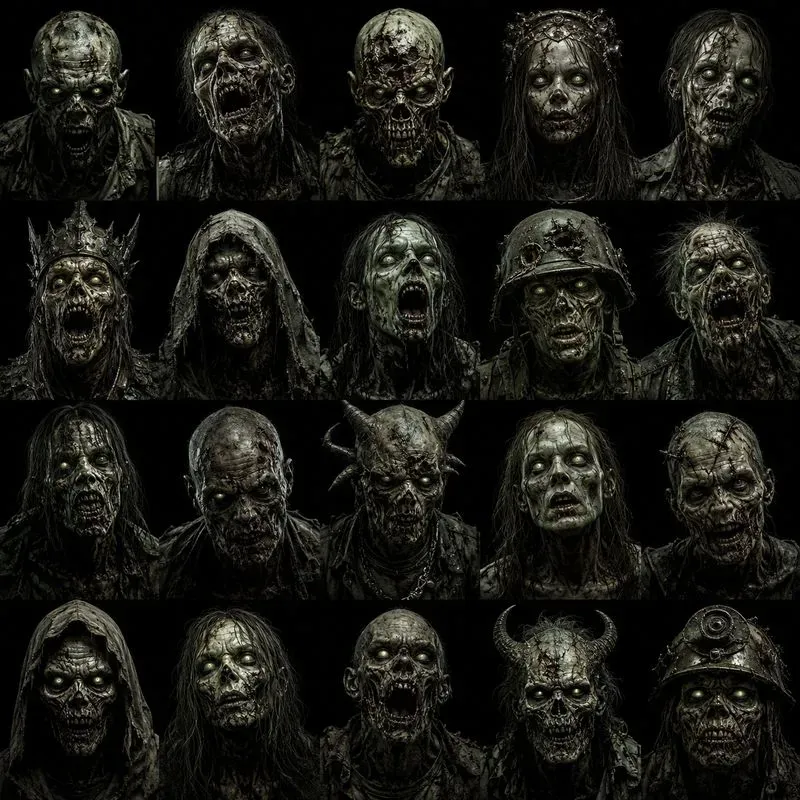 Ultimate Horror Portrait Grid Collections