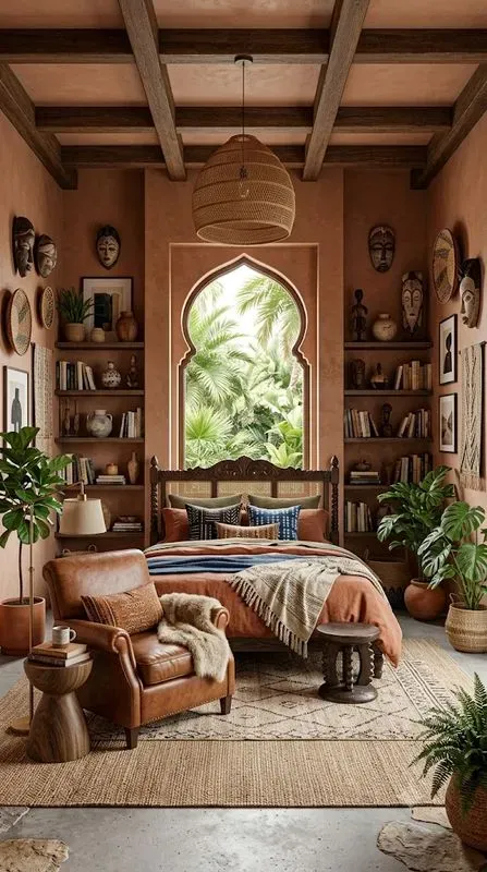 Afrohemian Bedroom Deco Interiors