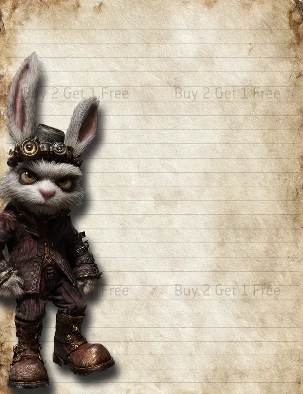 Dark Alice In Wonderland Plain Papers