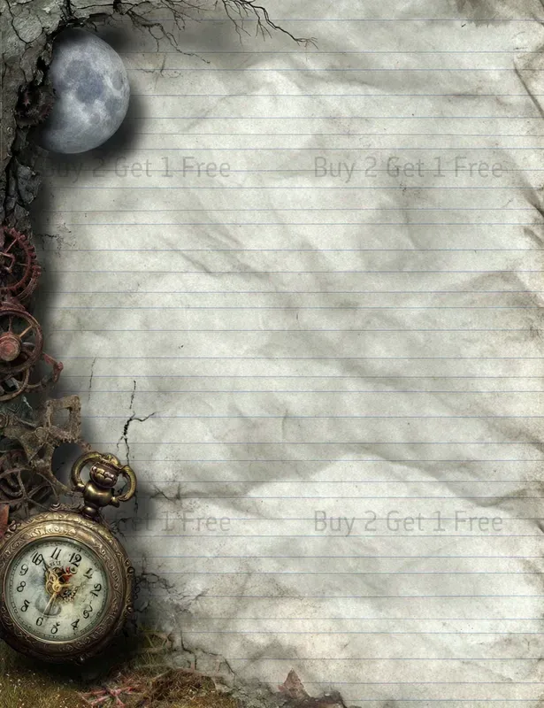 Dark Alice In Wonderland Plain Papers