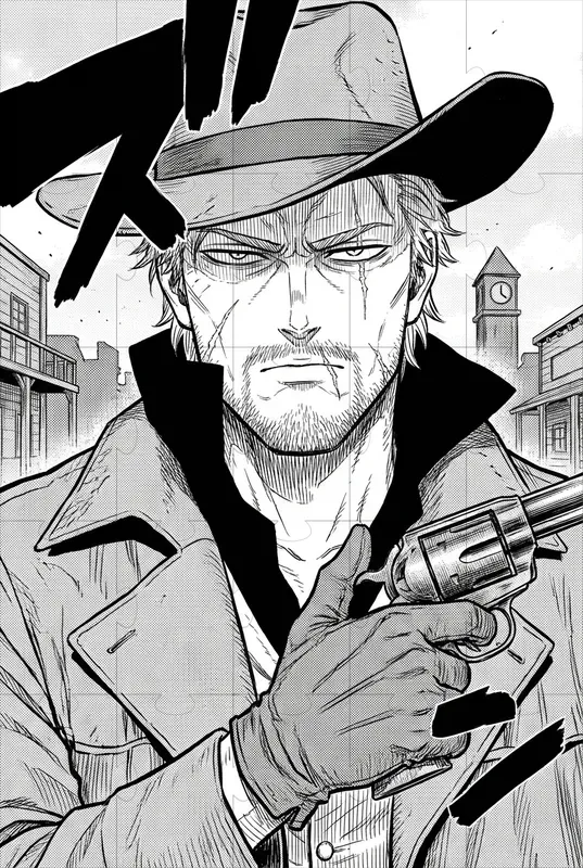Yuki Tabata Style Black Clover Manga Art